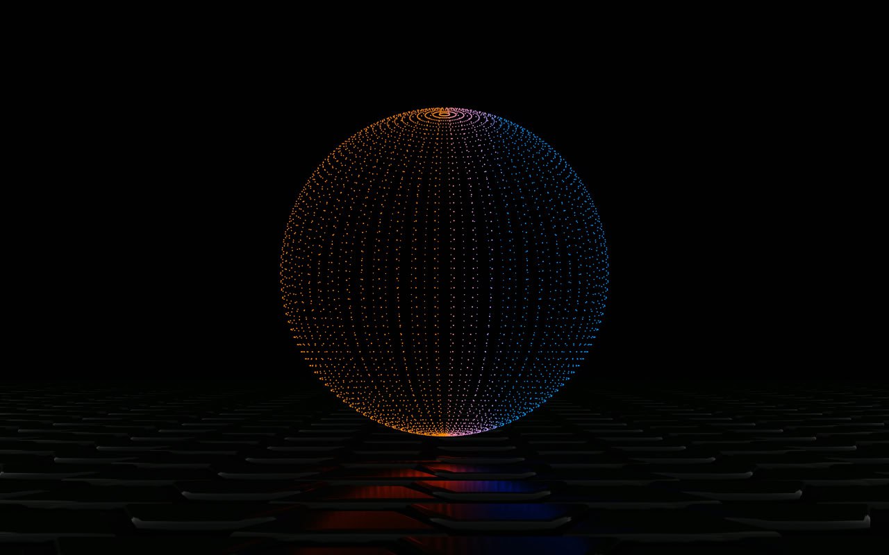 AI Intent Architecture - Particle Sphere